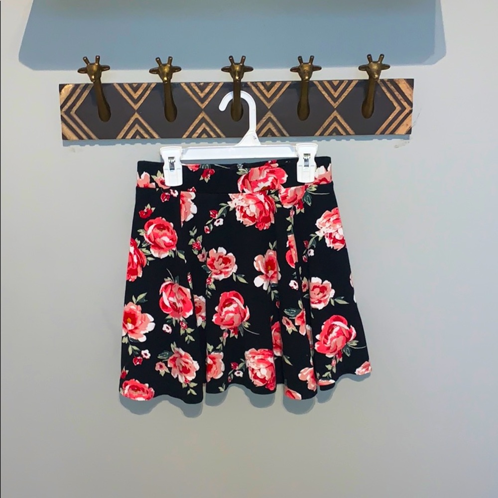 Rose Skater Skirt